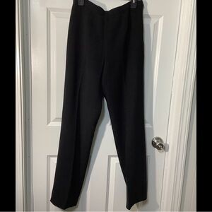 Kasper Black high waist Polyester Trousers size 8